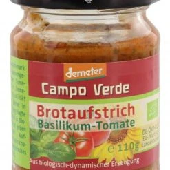 Demeter Bio Brotaufstrich Basilikum-Tomate