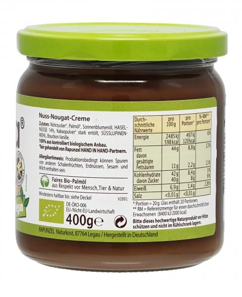 Bionella Nuss-Nougat Creme 4 Bionella Nuss-Nougat Creme – Bild 2