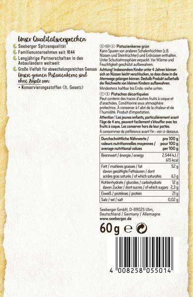 Seeberger Grüne Pistazienkerne 4 Seeberger Grüne Pistazienkerne – Bild 2