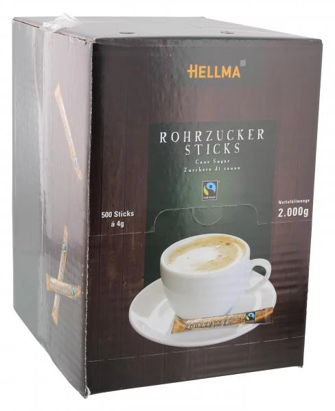 Hellma Rohrzucker-Sticks 4 Hellma Rohrzucker-Sticks – Bild 2