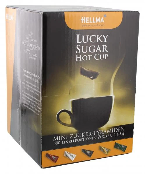 Hellma Mini Zucker-Pyramiden 4 Hellma Mini Zucker-Pyramiden – Bild 2
