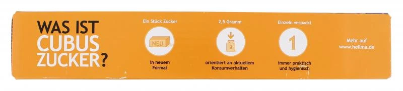 Hellma Cubus Zucker Süße Päckchen 7 Hellma Cubus Zucker Süße Päckchen – Bild 5