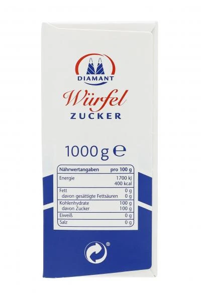 Diamant Würfelzucker 4 Diamant Würfelzucker – Bild 2