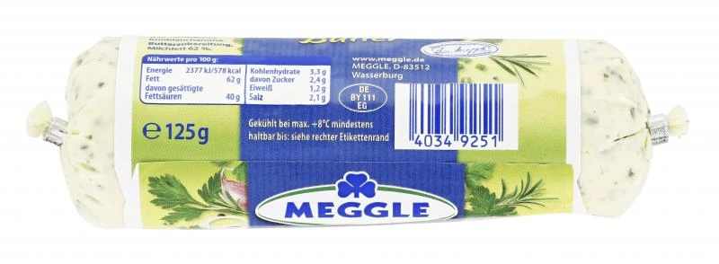 Meggle Kräuter-Butter Original 5 Meggle Kräuter-Butter Original – Bild 3
