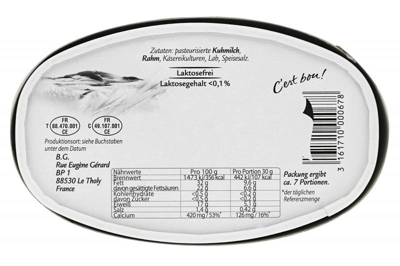 Géramont Weichkäse 4 Géramont Weichkäse - Image 2