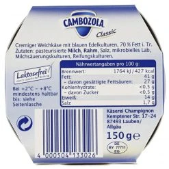 Cambozola Weichkäse Classic Feinwürzig & Cremig 5 Cambozola Weichkäse Classic Feinwürzig & Cremig -Bonne Maman shop 4503040010 4000504133026 02.jpg