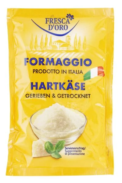 Fresca D´Oro Fresca D'Oro Formaggio Hartkäse Gerieben & Getrocknet 3 Fresca D´Oro Fresca D'Oro Formaggio Hartkäse Gerieben & Getrocknet