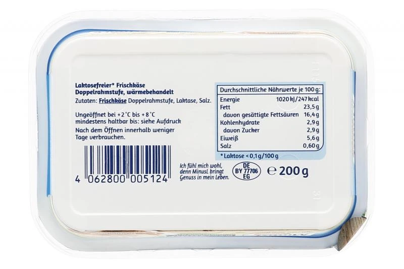 Minus L Frischkäse 4 Minus L Frischkäse – Bild 2