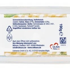 Milkana Schmelzkäse Mit Emmentaler -Bonne Maman shop 4503040224 4045357010902 03