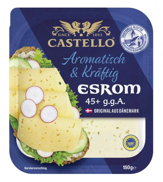 Castello Esrom 45+ G.g.A. Scheibenkäse 3 Castello Esrom 45+ G.g.A. Scheibenkäse