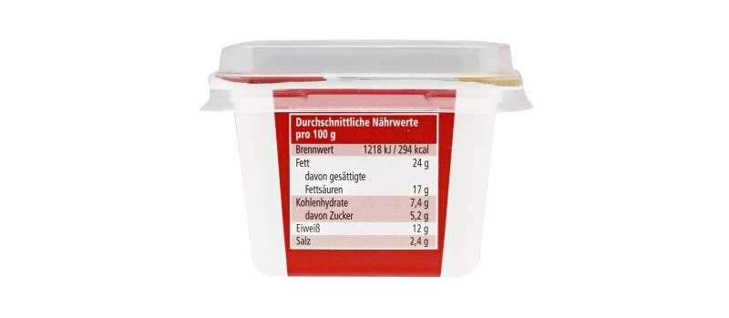 Jeden Tag Schmelzkäse Sahne 4 Jeden Tag Schmelzkäse Sahne – Bild 2