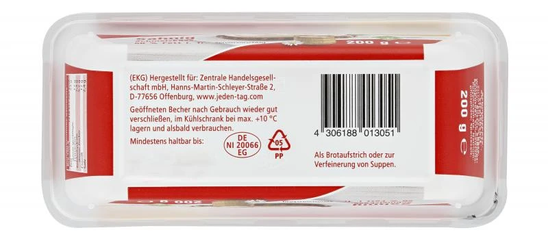 Jeden Tag Schmelzkäse Sahne 5 Jeden Tag Schmelzkäse Sahne – Bild 3