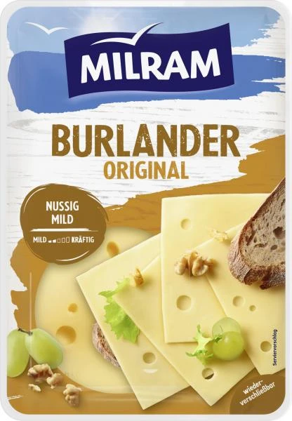 Milram Burlander Original Nussig-mild 3 Milram Burlander Original Nussig-mild