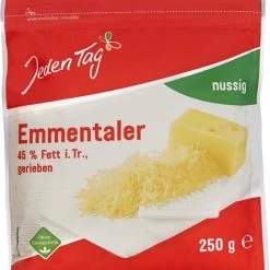 Jeden Tag Emmentaler Gerieben