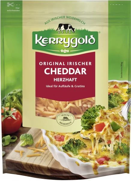 Kerrygold Original Irischer Cheddar Herzhaft Gerieben 3 Kerrygold Original Irischer Cheddar Herzhaft Gerieben