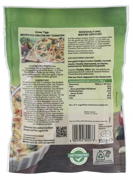 Kerrygold Original Irischer Cheddar Herzhaft Gerieben 4 Kerrygold Original Irischer Cheddar Herzhaft Gerieben - Image 2