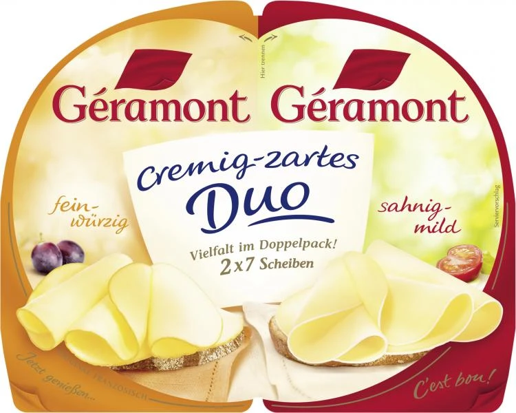 Géramont Scheiben Cremig-zartes Duo 3 Géramont Scheiben Cremig-zartes Duo