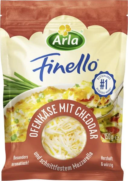 Arla Finello Ofenkäse Gerieben 3 Arla Finello Ofenkäse Gerieben