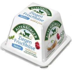 Der Grüne Altenburger Ziegen-Frischkäse Natur
