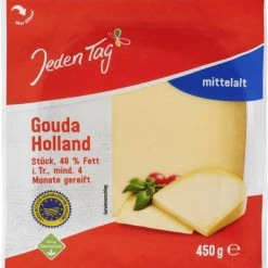 Jeden Tag Gouda Holland Mittelalt 48%