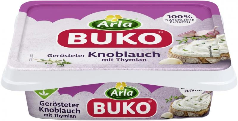 Arla Buko Gerösteter Knoblauch Mit Thymian 3 Arla Buko Gerösteter Knoblauch Mit Thymian