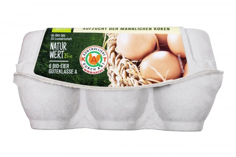NaturWert Bio Eier Bruderhahn Aufzucht Güteklasse A Größe M/L 4 NaturWert Bio Eier Bruderhahn Aufzucht Güteklasse A Größe M/L – Bild 2