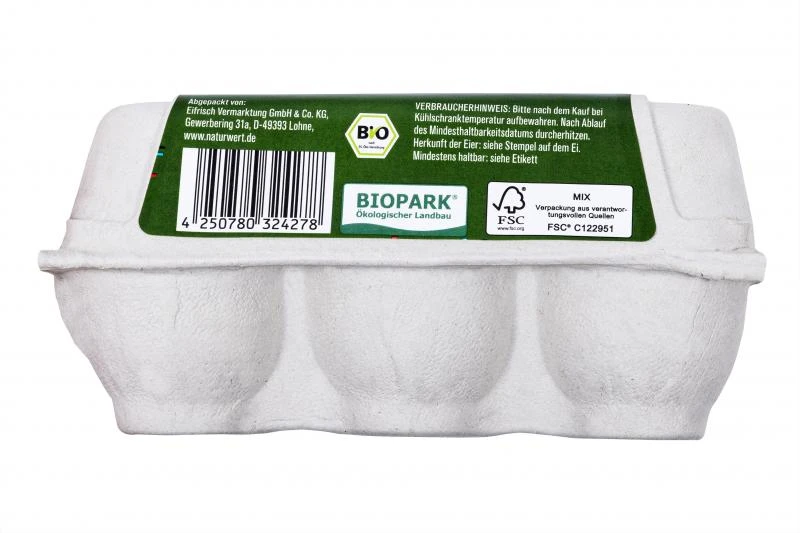 NaturWert Bio Eier Bruderhahn Aufzucht Güteklasse A Größe M/L 5 NaturWert Bio Eier Bruderhahn Aufzucht Güteklasse A Größe M/L – Bild 3
