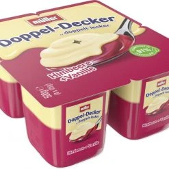 Mueller Müller Doppel-Decker Himbeere + Vanille