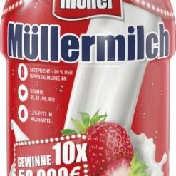 Mueller Müller Müllermilch Erdbeer-Geschmack