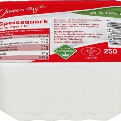 Jeden Tag Speisequark 20%