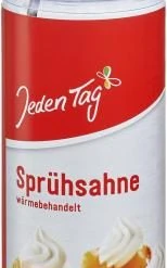 Jeden Tag Sprühsahne 30%