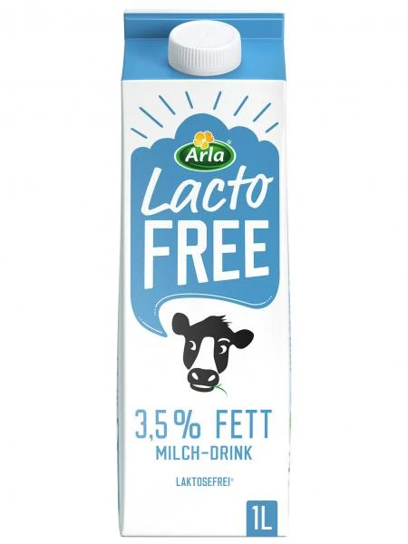 Arla Lacto Free Laktosefreie Milch 3,5% 3 Arla Lacto Free Laktosefreie Milch 3,5%
