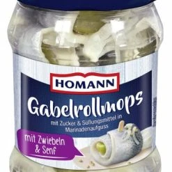Homann Gabelrollmops Mit Zwiebeln & Senf