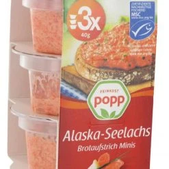 Popp Brotaufstrich Alaska-Seelachs Minis