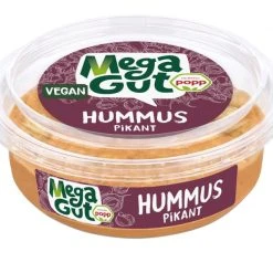 Popp Feinkost Mega Gut Hummus Pikant