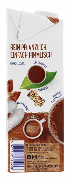 Alpro Sojadrink Schokolade UHT Vegan 6 Alpro Sojadrink Schokolade UHT Vegan – Bild 4