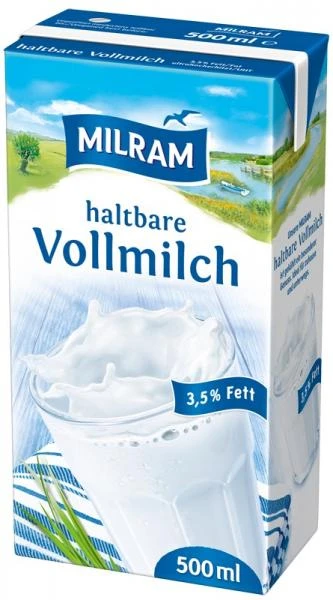 Milram Haltbare Vollmilch 3,5% 3 Milram Haltbare Vollmilch 3,5%