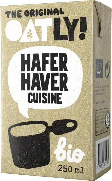 Oatly Hafer Cuisine Bio 3 Oatly Hafer Cuisine Bio