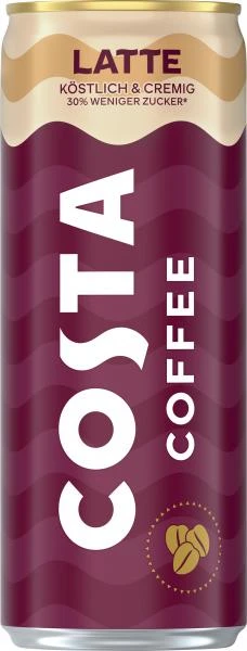 Costa Coffee Latte 3 Costa Coffee Latte