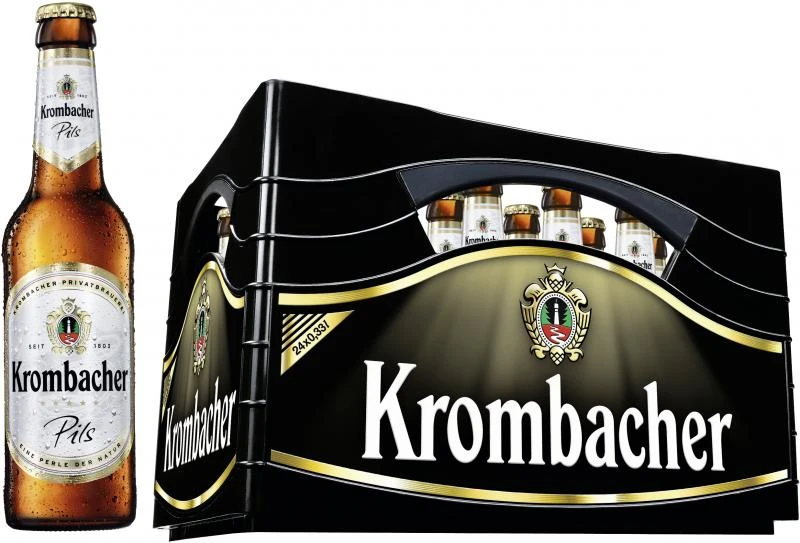 Krombacher Pils (Mehrweg) 3 Krombacher Pils (Mehrweg)