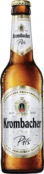 Krombacher Pils (Mehrweg) 4 Krombacher Pils (Mehrweg) – Bild 2