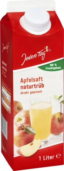 Jeden Tag Apfelsaft Naturtrüb 3 Jeden Tag Apfelsaft Naturtrüb