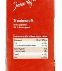 Jeden Tag Traubensaft 7 Jeden Tag Traubensaft -Bonne Maman shop 4504030553 4306188428374 03