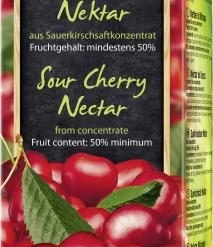 Wesergold Sauerkirsch-Nektar