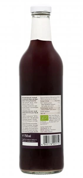 Campo Verde Demeter Apfel-Cassissaft 4 Campo Verde Demeter Apfel-Cassissaft - Image 2