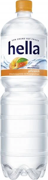 Hella Erfrischungsgetränk Pfirsich (Einweg) 3 Hella Erfrischungsgetränk Pfirsich (Einweg)