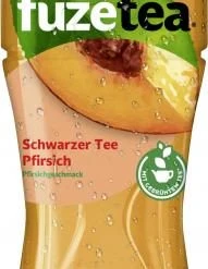 Fuze Tea Schwarzer Tee Pfirsich (Einweg)