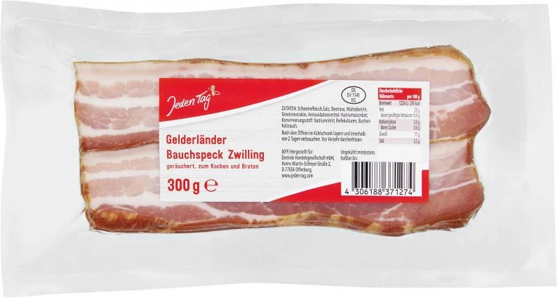 Jeden Tag Gelderländer Bauchspeck Zwilling 3 Jeden Tag Gelderländer Bauchspeck Zwilling