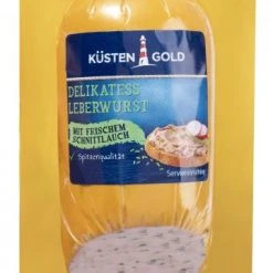 Küstengold Delikatess Leberwurst Mit Schnittlauch