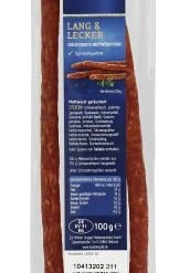 Küstengold Lang & Lecker Geräucherte Mettwürstchen